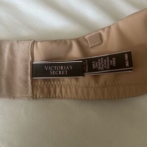 Victorias secret beige Push up strapless bra 36c